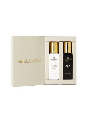 Bella Vita Light & Dark (Ceo Man & White Oud) Perfume Combo (20 Ml X 2) image